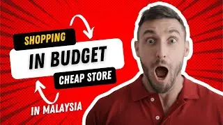 A Malaysian Shopping Experience| The Cheapest Supermarket in Malaysia| Shopping| Malaysia