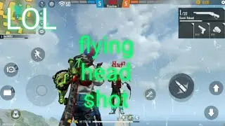 flying head shot