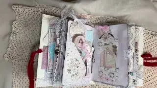 🌸✨ Flip Thru: Pink Celestial Junk Journal – 100 Pages of Glittering Magic