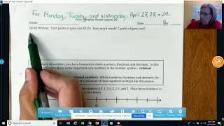 Lesson 20 Instructions   Negative Numbers