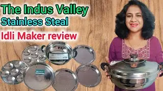 Premium 7pit  Stainless Steel 4.2L Multi Pot | Idli Maker | Sandwich Bottom | The Indus Valley