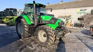 Deutz Fahr Agrotron 6140, 2015 rok, 4197 motogodzin, miękka oś i pneumatyka, cały w oryginale