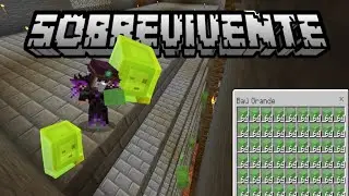 A MELHOR FARM DE SLIME DO MINECRAFT BEDROCK 1.21 - SOBREVIVENTE #24