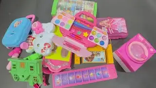 2:08 Minutes Satisfying With Unboxing Hello Kitty Barbie Doll Makeup Set | ASMR