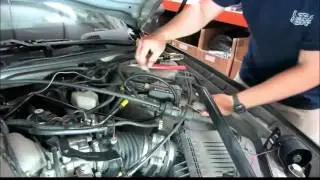 How to get wires through a firewall and make connections under the hood