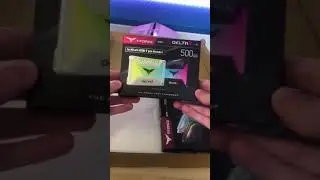 Teamgroup Nighthawk DDR4 and Delta RGB SSD unboxing!