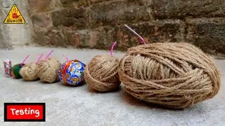 Testing Different Types Of Sutli Bomb | Power Test In Different Types Of Sutli Bomb |