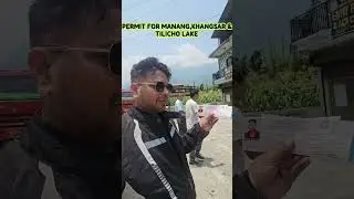 how to make permit for manang mustang from ACAP OFFICE NEPAL #acappermit #sandilyavlogs
