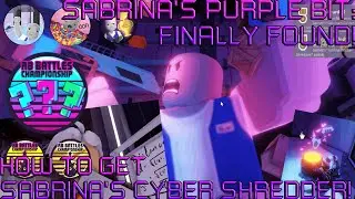 ROBLOX: RB BATTLES || PURPLE BIT FOUND! || HOW TO GET SABRINA'S CYBER SHREDDER