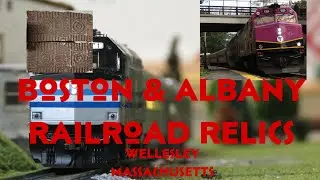 Boston & Albany railroad Wellesley Massachusetts.