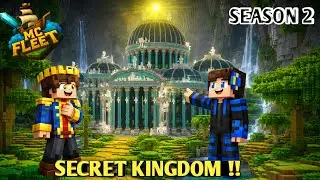 I found serect kingdom 😱 || mcfleet server season 2 day 1 || hushharshu || @McFleetDotNet