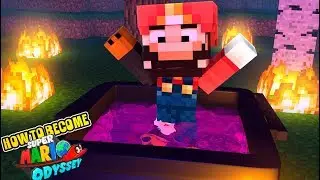 Minecraft - HOW TO BECOME SUPER MARIO ODYSSEY !!