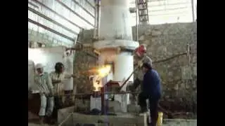 EcoBlast Furnace AS50 .. Peleburan Bijih Besi .. From Iron Ore into Pig Iron