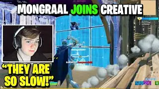 Mongraal Joins Random Creative Fill Then Shows Off Edit Parcour