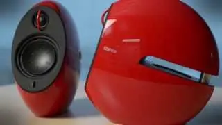 Unboxing: Edifier E25 Luna Eclipse bluetooth speakers look like they came straight off a spaceship