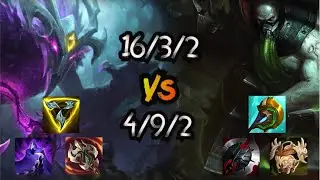 Nocturne Top vs Urgot - Lan Platino Patch 10.23