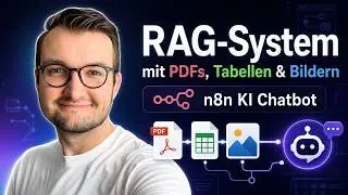 RAG-System mit PDFs, Tabellen & Bildern (n8n KI Chatbot)