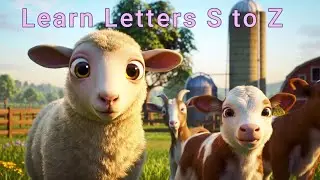 ABC Farm Part 3: S to Z Alphabet Adventure with Farm Friends