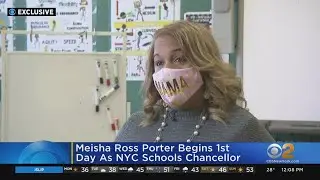 First Day For New Schools Chancellor Meisha Ross Porter