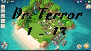 Boom Beach DR Terror 1 - 13 lvl   2014-12-03 | На русском