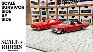 1962 Impala Scale Survivor Side-by-Side | Vintage AMT Model Car