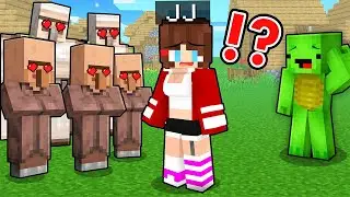 MAIZEN - JJ became a Girl?! - Minecraft Animation JJ & Mikey
