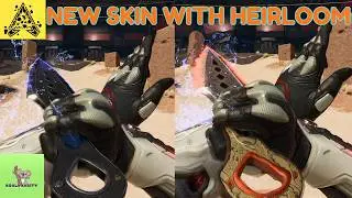Wraith's Heirloom Animations with New Legendary Skin (Covert Specter). [Apex Legends - Feb.26]