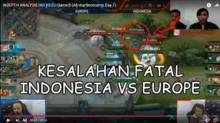 INDEPTH ANALYSIS IND VS EU Game 3 (All star Bootcamp Day 1)