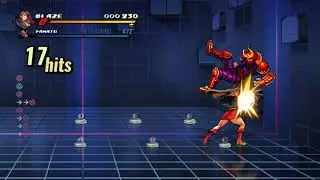 Streets of Rage 4: SOR4 Blaze ALT Combo