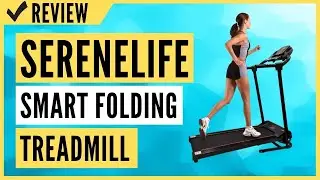SereneLife SLFTRD18 Smart Folding Compact Treadmill Review