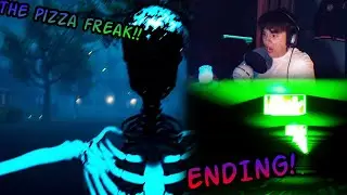 THE MOST LOUDEST HORROR GAME IVE EVER PLAYED!!! |the pizza freak| (full game ENDING)