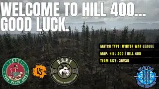 WELCOME TO HILL 400… GOOD LUCK | GOAT vs SAP | WWL Competitive Console HLL