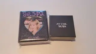 Unboxing aespa Mysynk dive Bracelet and Collect book ❄️