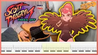 Scott Pilgrim Takes Off - I Will Remember You | Bass Cover with TABs | Envy Adams Metric