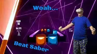 A really cool game for the channel?! | Beat Saber Pt.1 