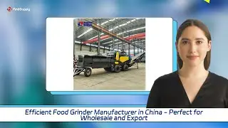 Efficient Food Grinder Manufacturer in China - Perfect for Wholesale and Export