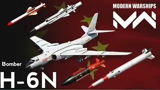 Modern Warships H6N Bomber | Modern Warships H6 | H6N Bomber Modern Warship Gameplay In Offline