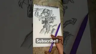 Drawing Monkey .D. Luffy ✏️ #shorts  #fanart #onepiece