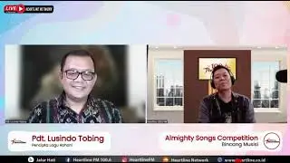 @Radio Heartline FM // Host Om Timo Ardante // Tentang: Lomba Cover Lagu2 karya Pdt. Lusindo Tobing