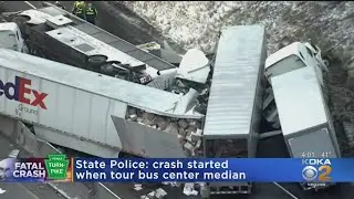 National Transportation Safety Board Continues To Investigate Deadly Pa. Turnpike Crash