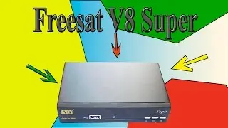 Freesat V8 Super satellite receiver. Unboxing and review of receiver's board. Обзор (v8 golden)