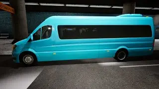 Fernbus Simulator | Mercedes-Benz Sprinter | Gameplay