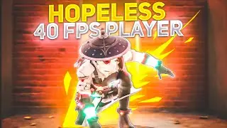🤕HOPELESS 40 FPS PLAYER l Bgmi montage l Maxlash l
