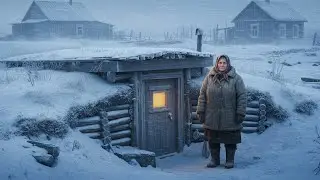 Соседи смеялись, когда вдова построила подземную хижину — пока та не осталась в тепле в снежную бурю