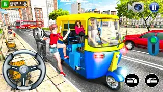 Tuk Tuk Rickshaw Driving Simulator #2 &ndash; Realistic Tuk Tuk City Driving &ndash; Android Gameplay