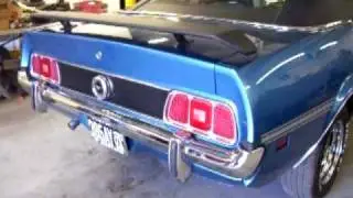 '73 Mustang Convertible, 351 Windsor, Listen to it run