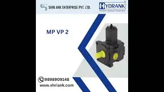 HYDRANK VP2 Variable Vane Pump: 2 High-Flow Options, 1 Powerful Solution #hydrank #shriank