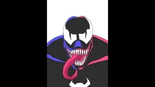 How to draw Venom Easy #shorts