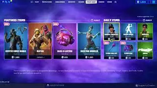*NEW* Fortnitemares 2019 ITEM SHOP (GOULTROOPER) *IS BACK OG*