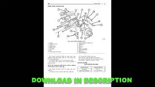 Mercedes Sprinter 2005 Workshop Manual PDF ENGLISH | Full Service & Repair Instructions